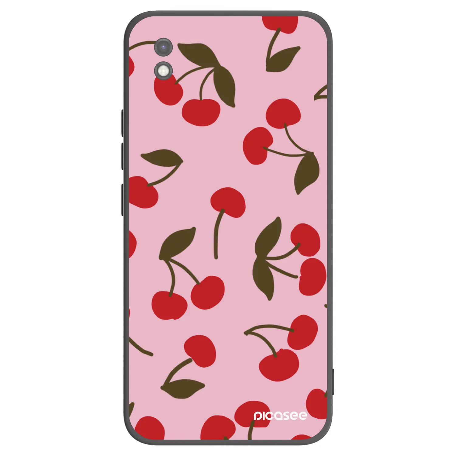 Picasee silikonový černý obal pro Xiaomi Redmi 9AT - Cherry