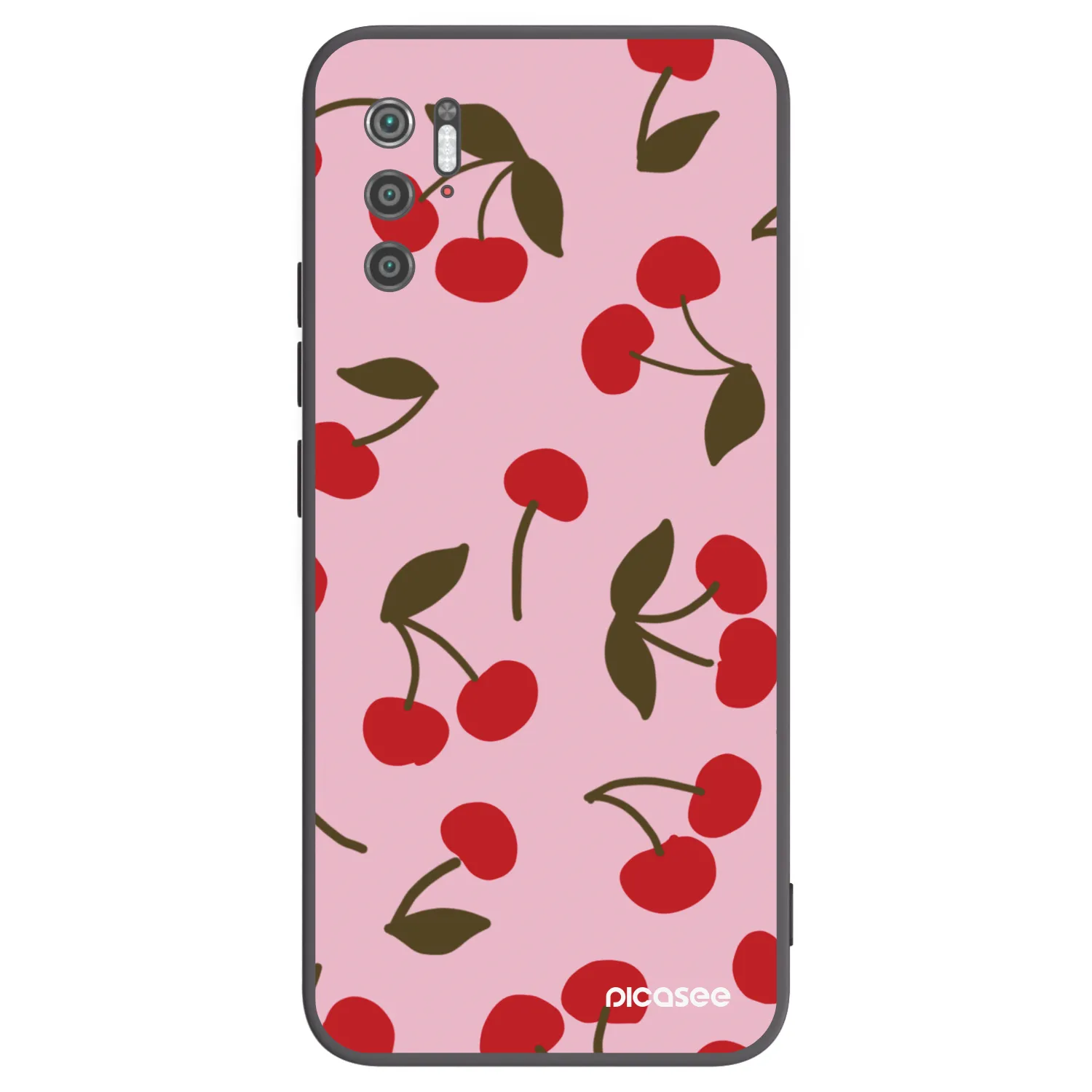 Picasee silikonový černý obal pro Xiaomi Poco M3 Pro 5G - Cherry