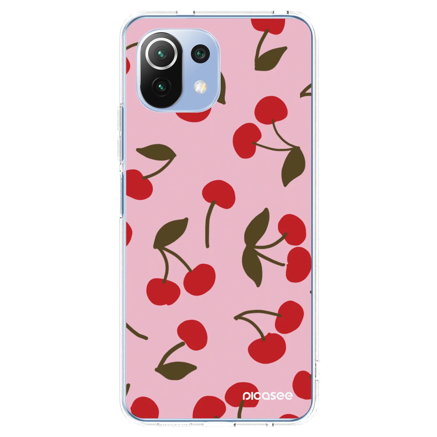 Picasee silikonový průhledný obal pro Xiaomi 11 Lite 5G NE - Cherry