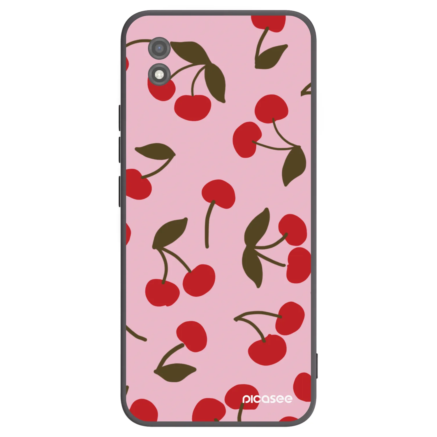 Picasee silikonový černý obal pro Realme C11 (2021) - Cherry
