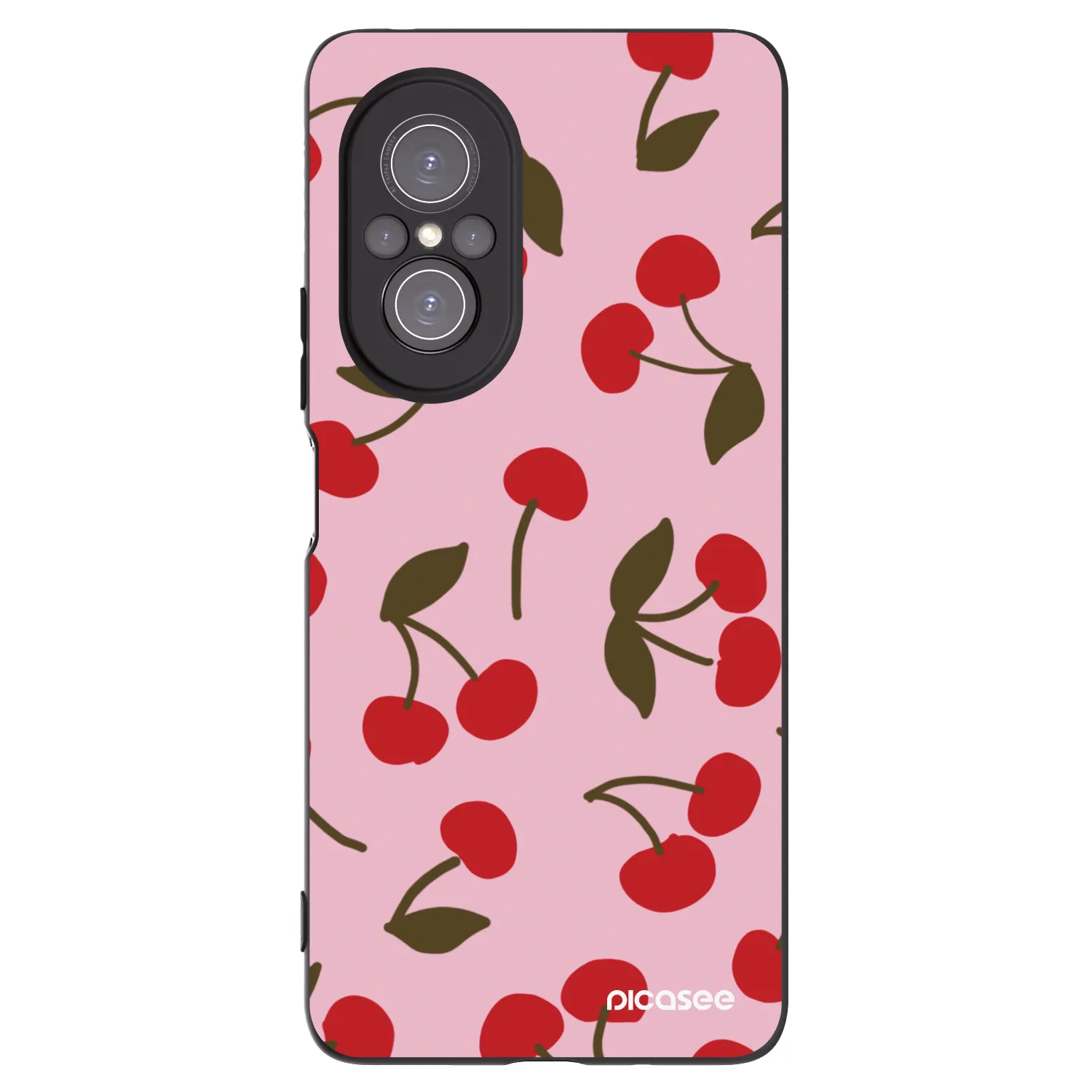 Picasee silikonový černý obal pro Huawei Nova 9 SE - Cherry