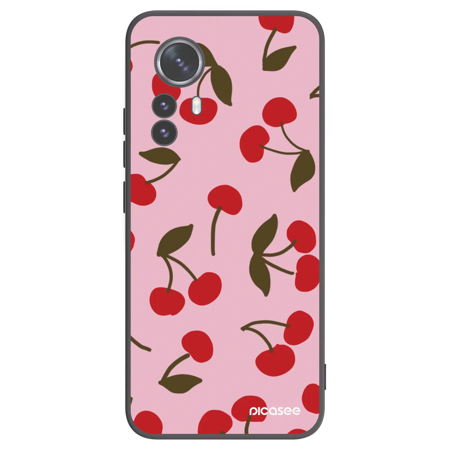 Picasee silikonový černý obal pro Xiaomi 12 Pro - Cherry