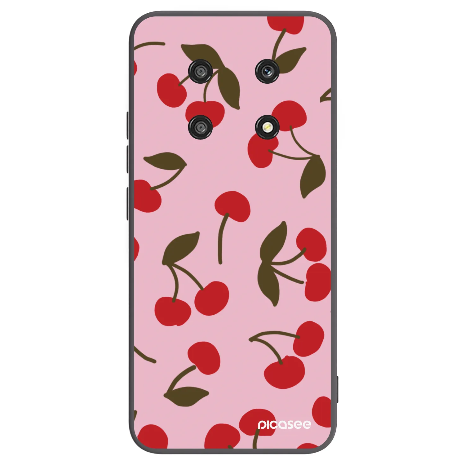 Picasee silikonový černý obal pro Honor Magic4 Lite 5G - Cherry