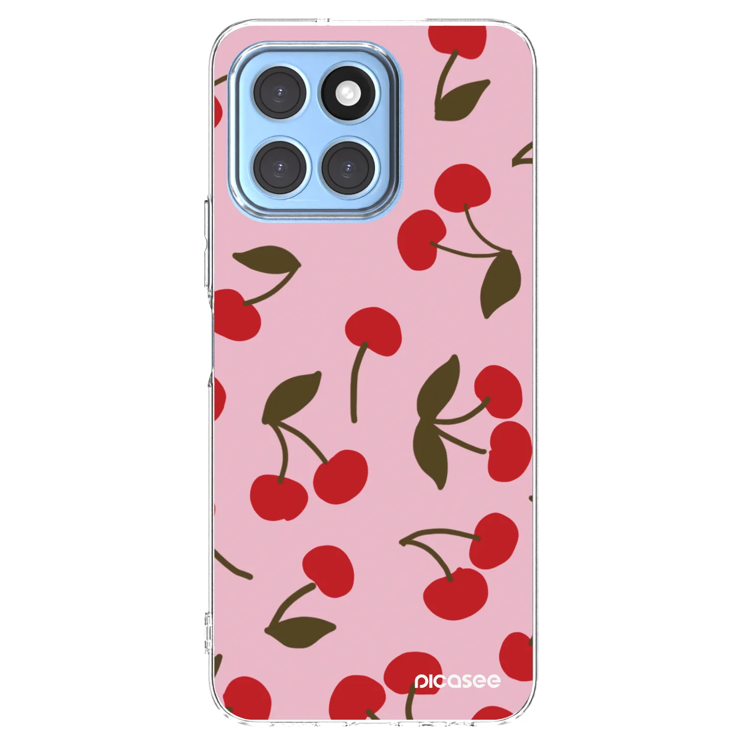 Picasee silikonový průhledný obal pro Honor X6 - Cherry