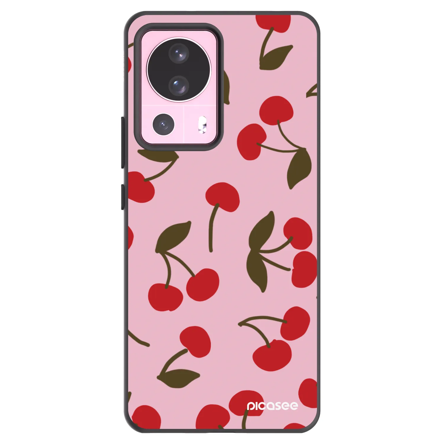 Picasee silikonový černý obal pro Xiaomi 13 Lite - Cherry