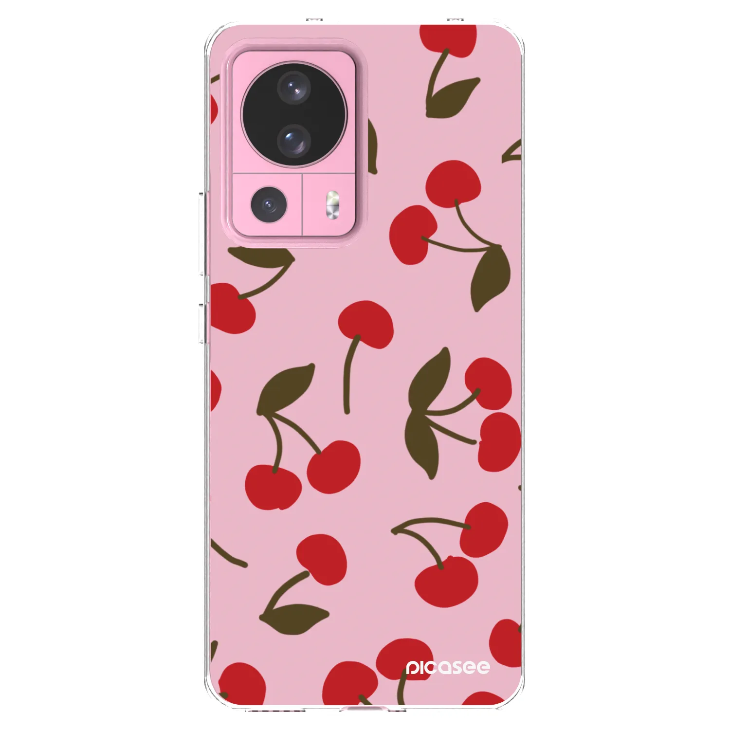 Picasee silikonový průhledný obal pro Xiaomi 13 Lite - Cherry
