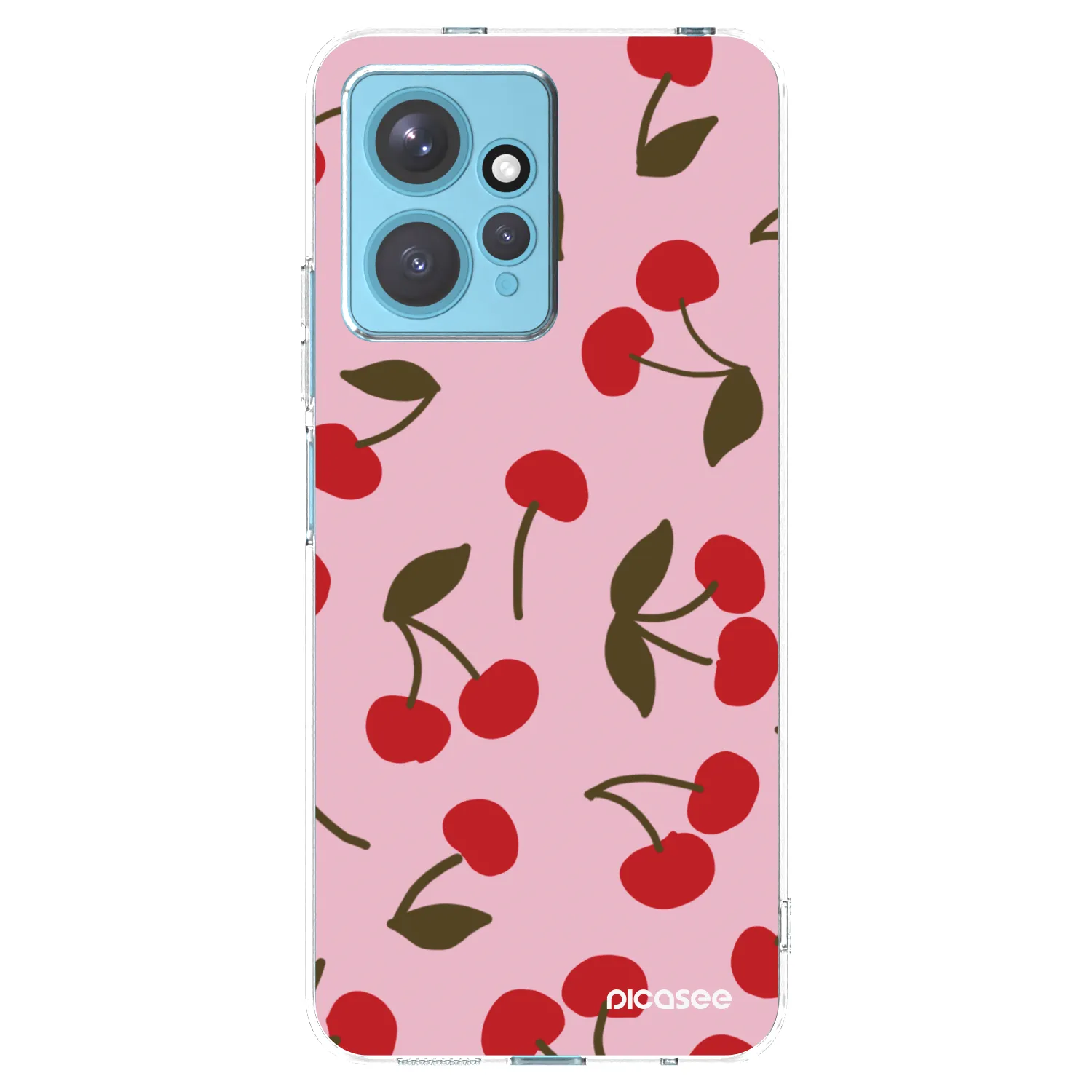 Picasee silikonový průhledný obal pro Xiaomi Redmi Note 12 4G - Cherry