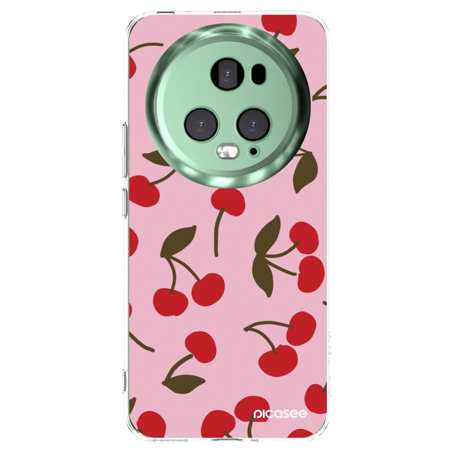 Picasee silikonový průhledný obal pro Honor Magic5 Pro - Cherry