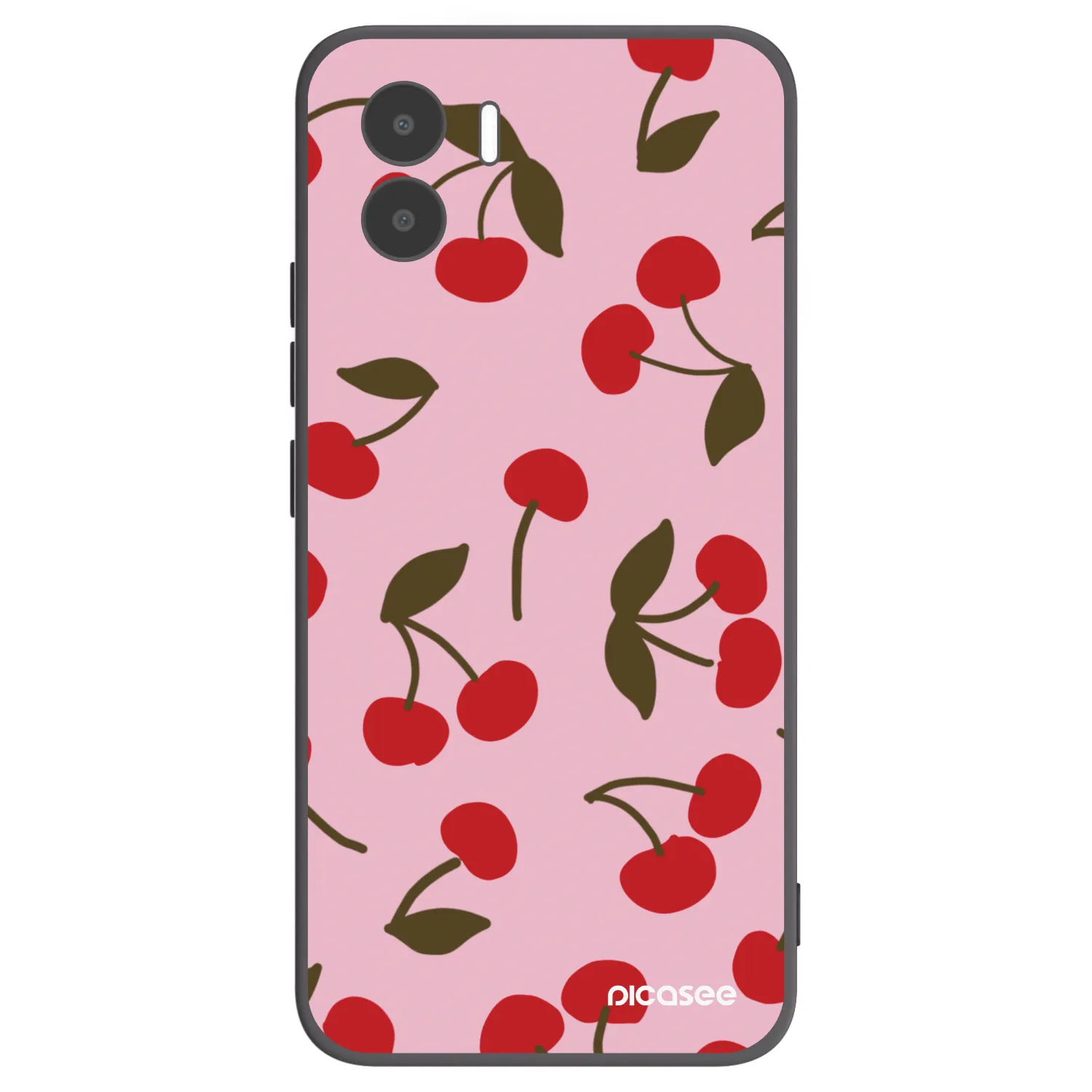 Picasee silikonový černý obal pro Xiaomi Redmi A2 - Cherry