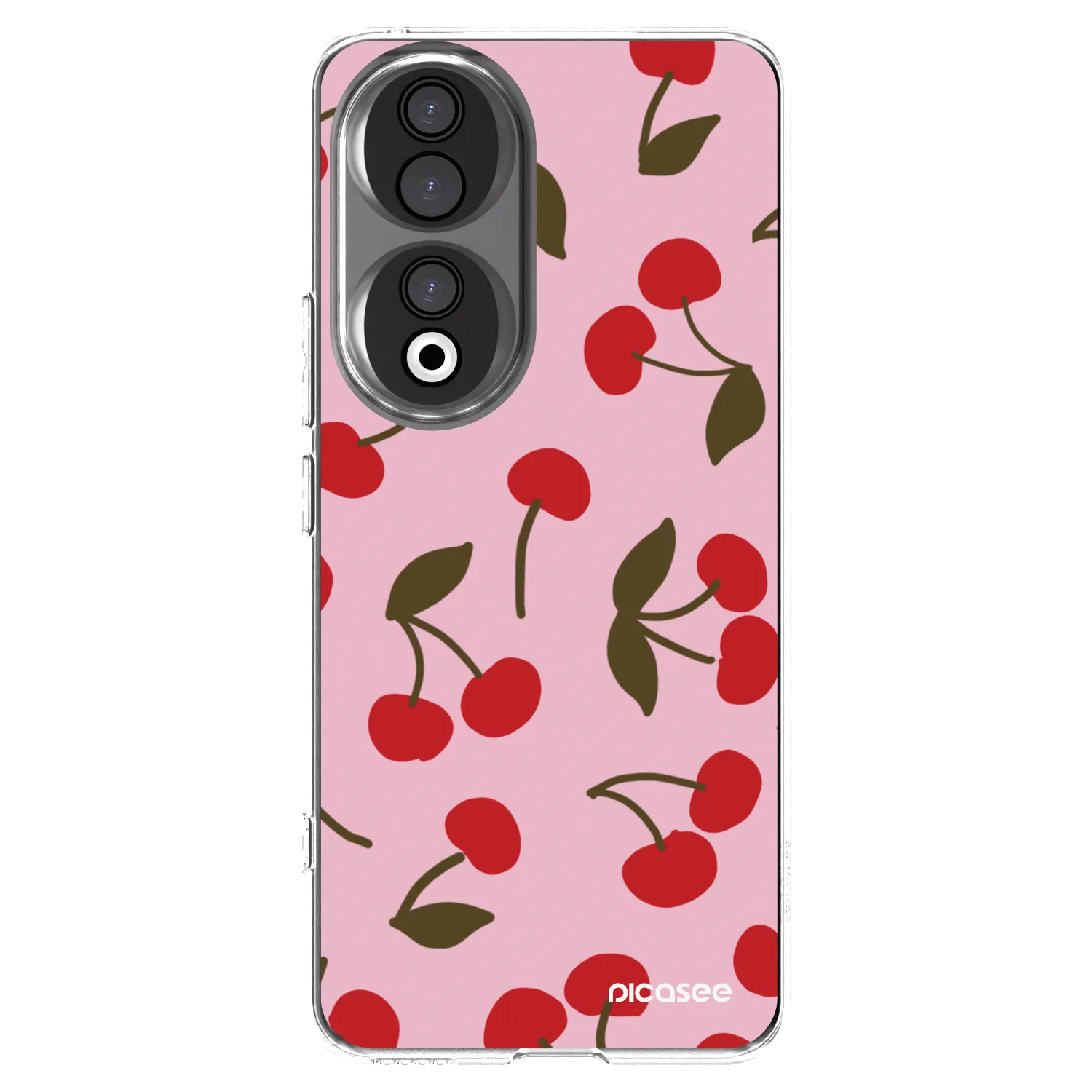 Picasee silikonový průhledný obal pro Honor 90 5G - Cherry