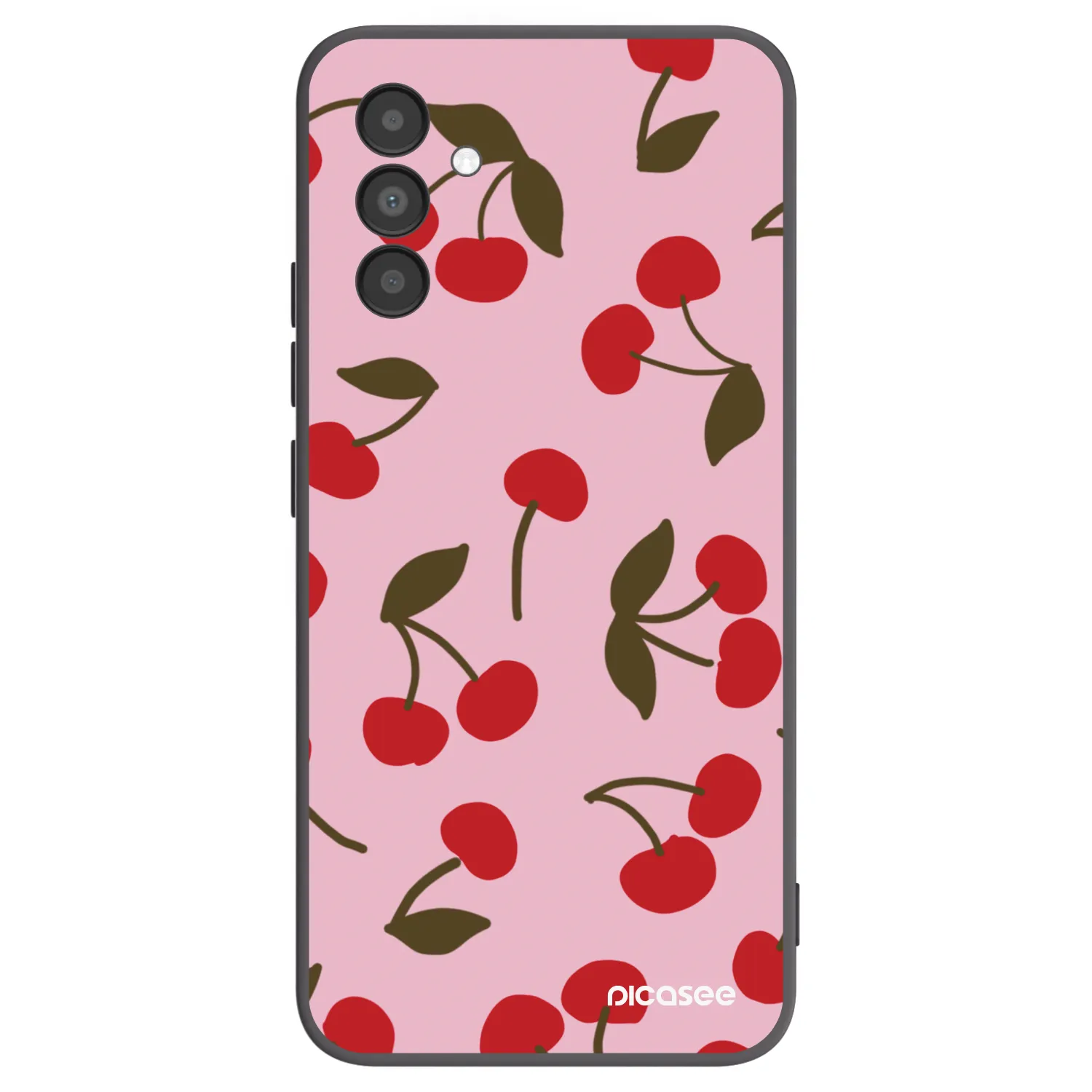 Picasee silikonový černý obal pro Samsung Galaxy A04s A047F - Cherry