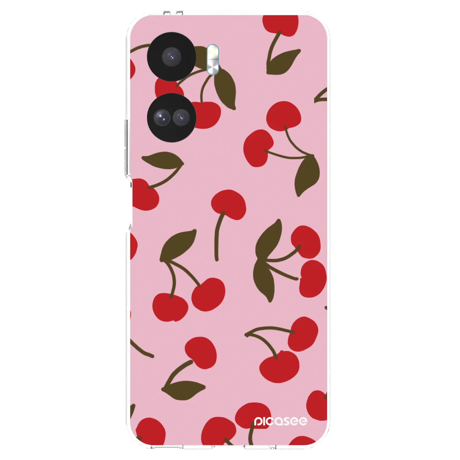 Picasee silikonový průhledný obal pro Honor 90 Lite 5G - Cherry