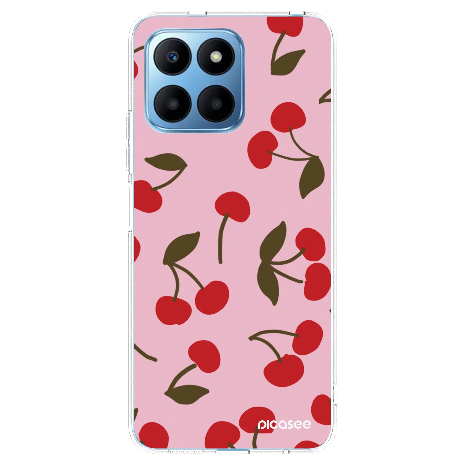 Picasee silikonový průhledný obal pro Honor 70 Lite - Cherry