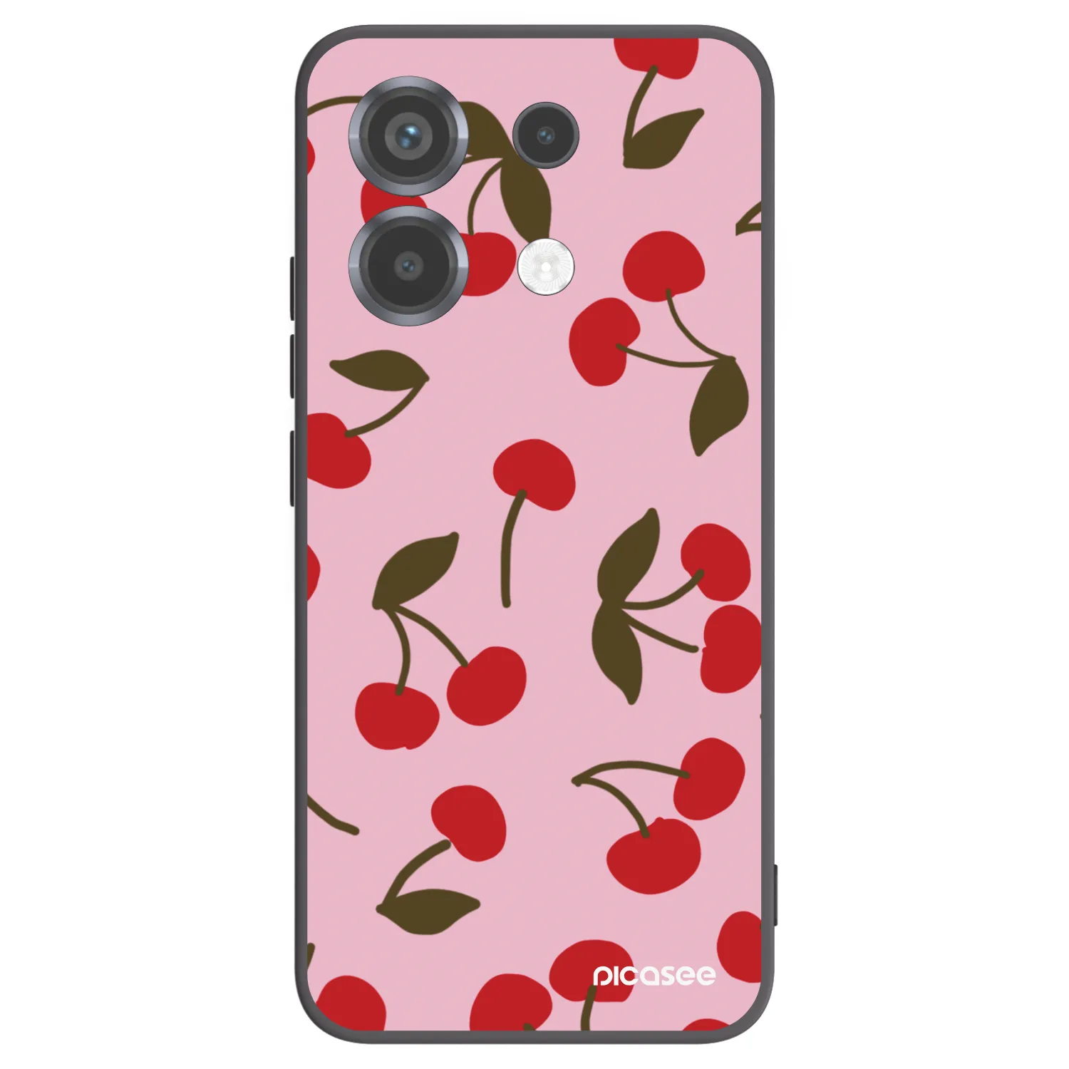 Picasee silikonový černý obal pro Xiaomi Poco X6 - Cherry