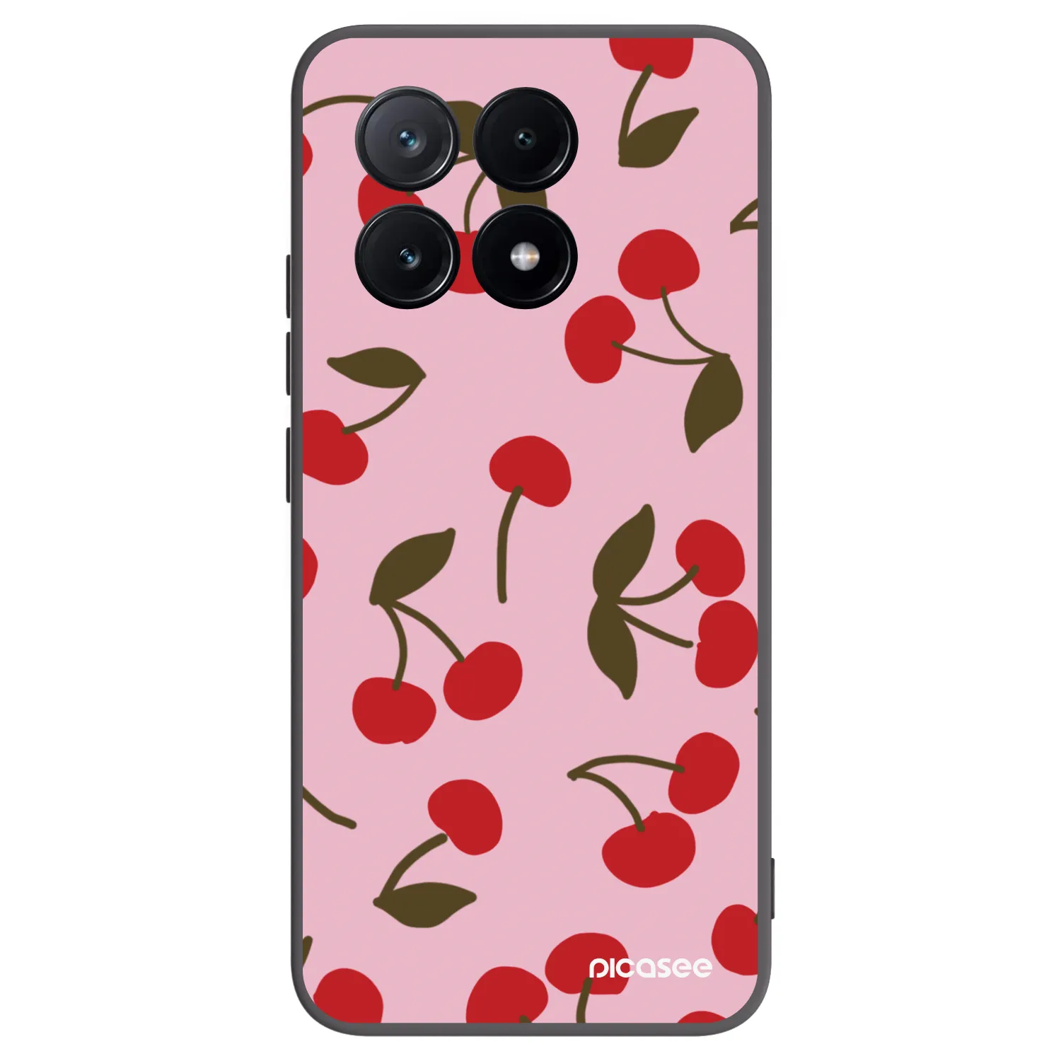 Picasee silikonový černý obal pro Xiaomi Poco X6 Pro - Cherry