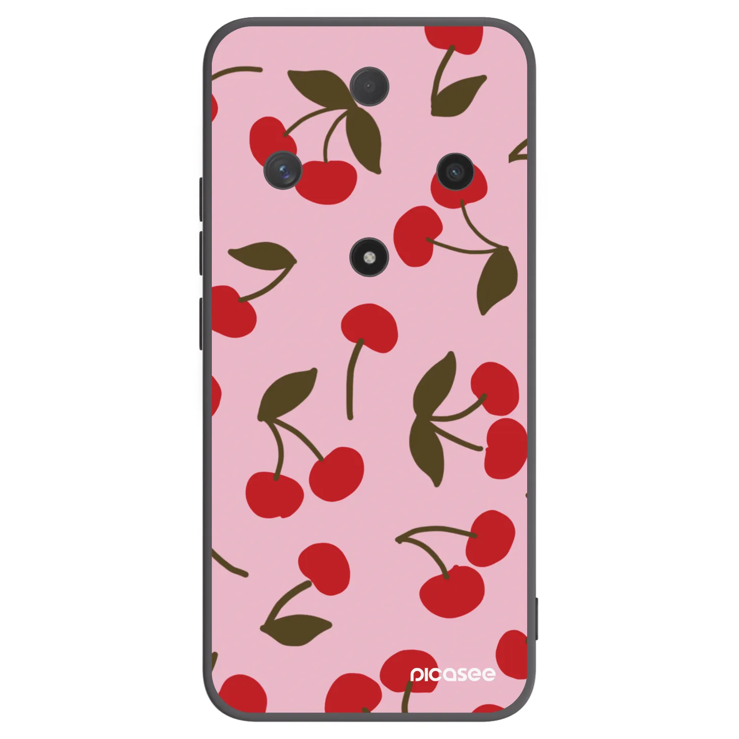 Picasee silikonový černý obal pro Honor Magic6 Lite 5G - Cherry