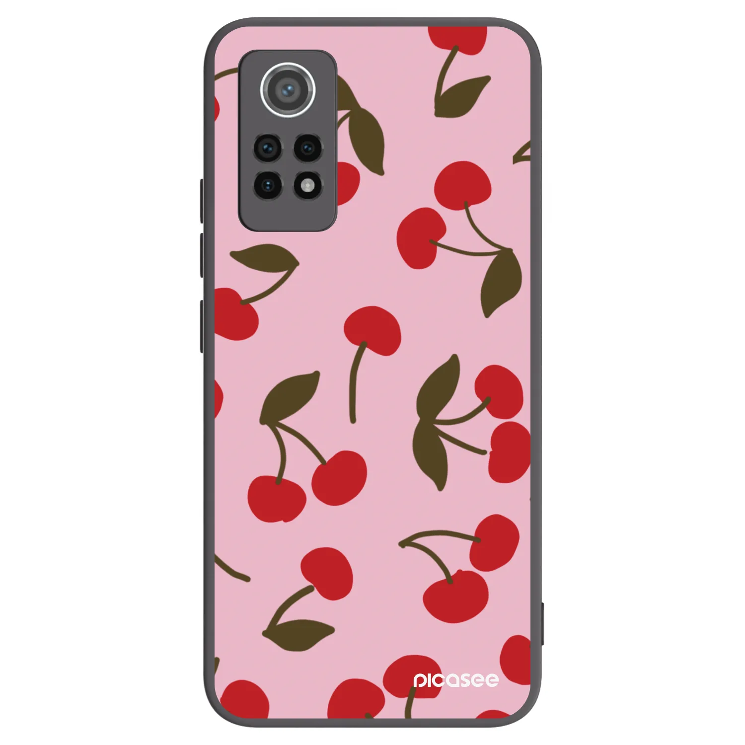 Picasee silikonový černý obal pro Xiaomi Redmi Note 12 Pro 4G - Cherry