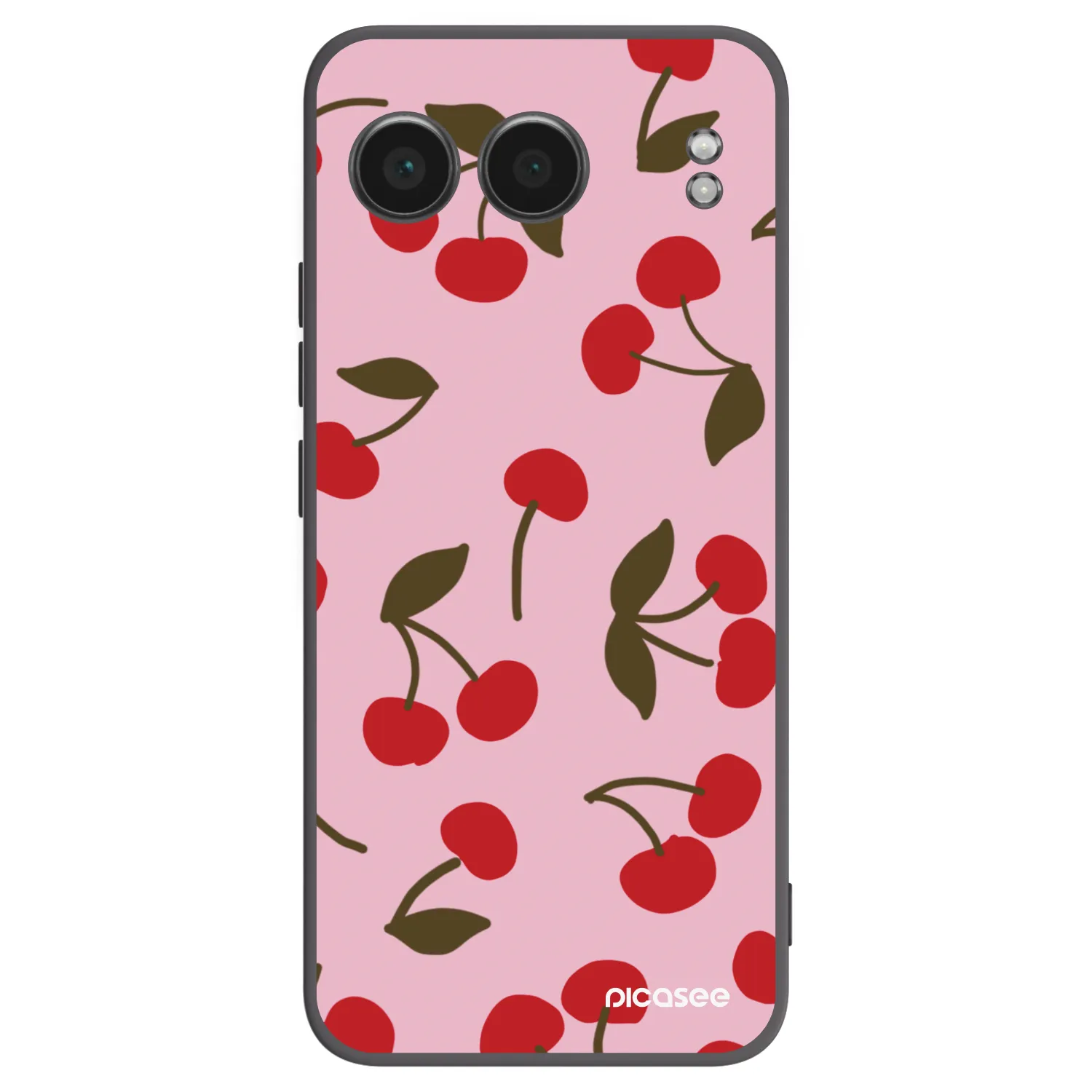 Picasee silikonový černý obal pro OnePlus Nord 4 - Cherry
