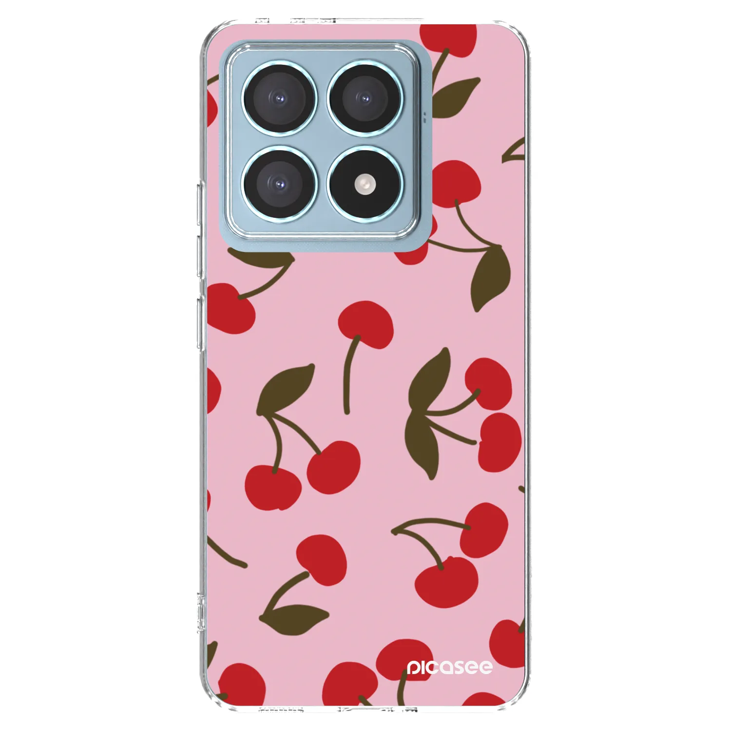 Picasee silikonový průhledný obal pro Xiaomi 14T Pro - Cherry