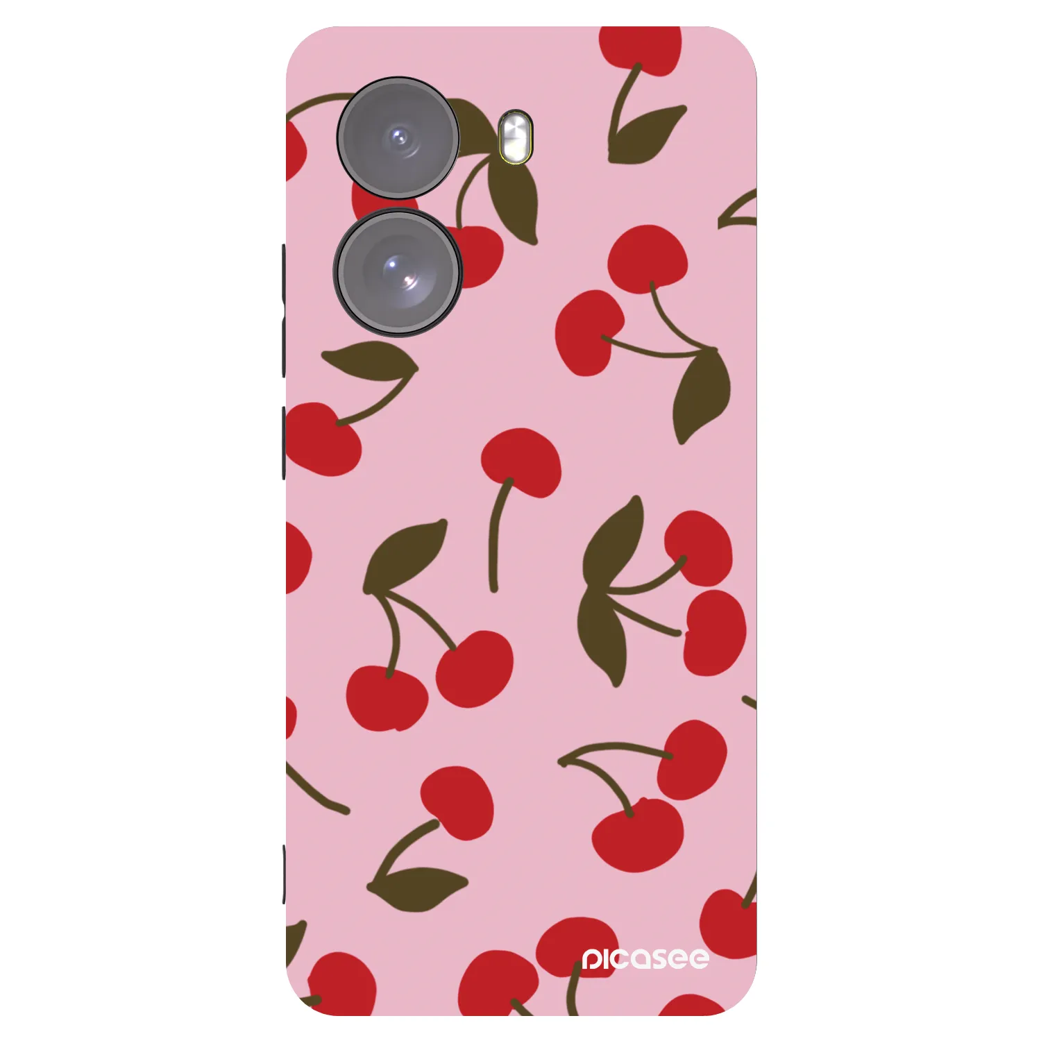 Picasee silikonový černý obal pro Xiaomi Poco X7 - Cherry