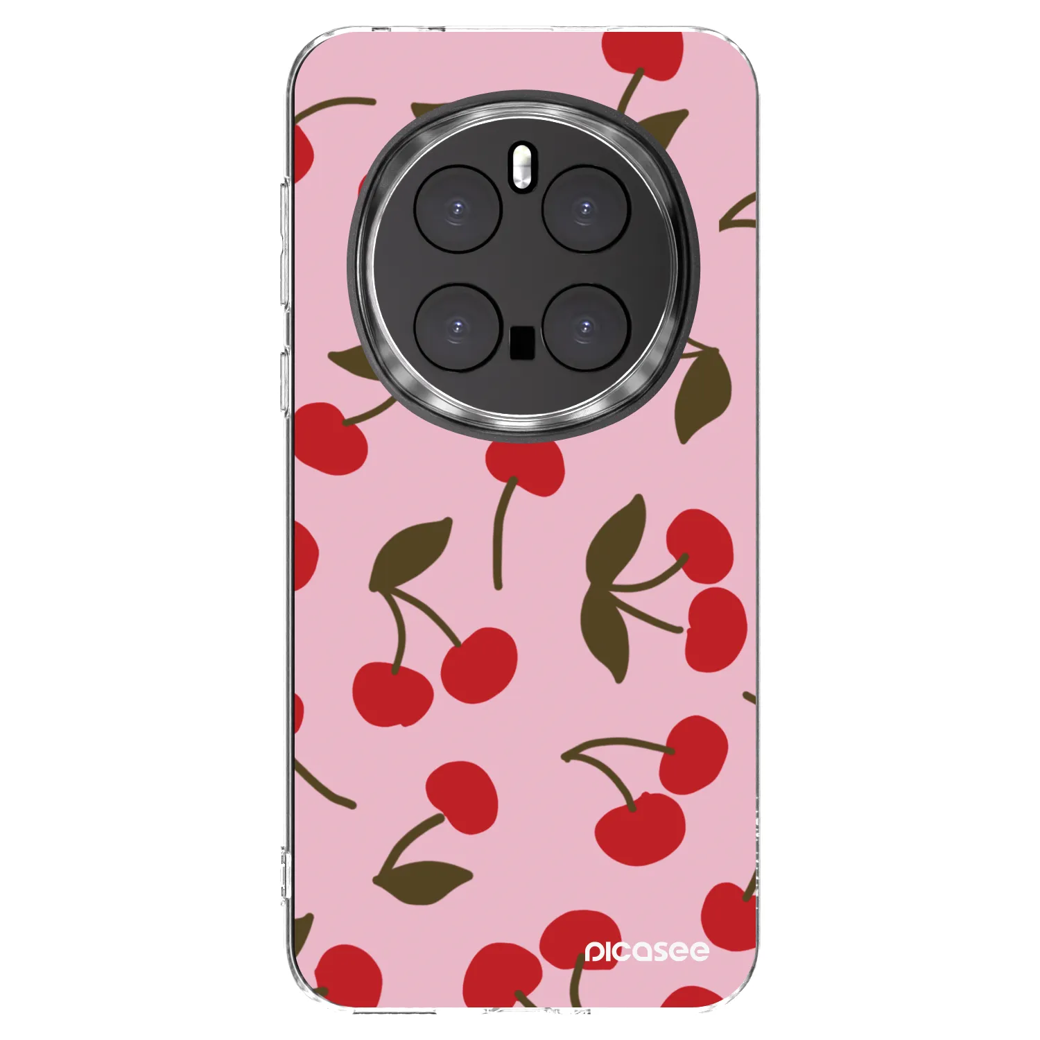 Picasee silikonový průhledný obal pro Honor Magic7 Pro 5G - Cherry