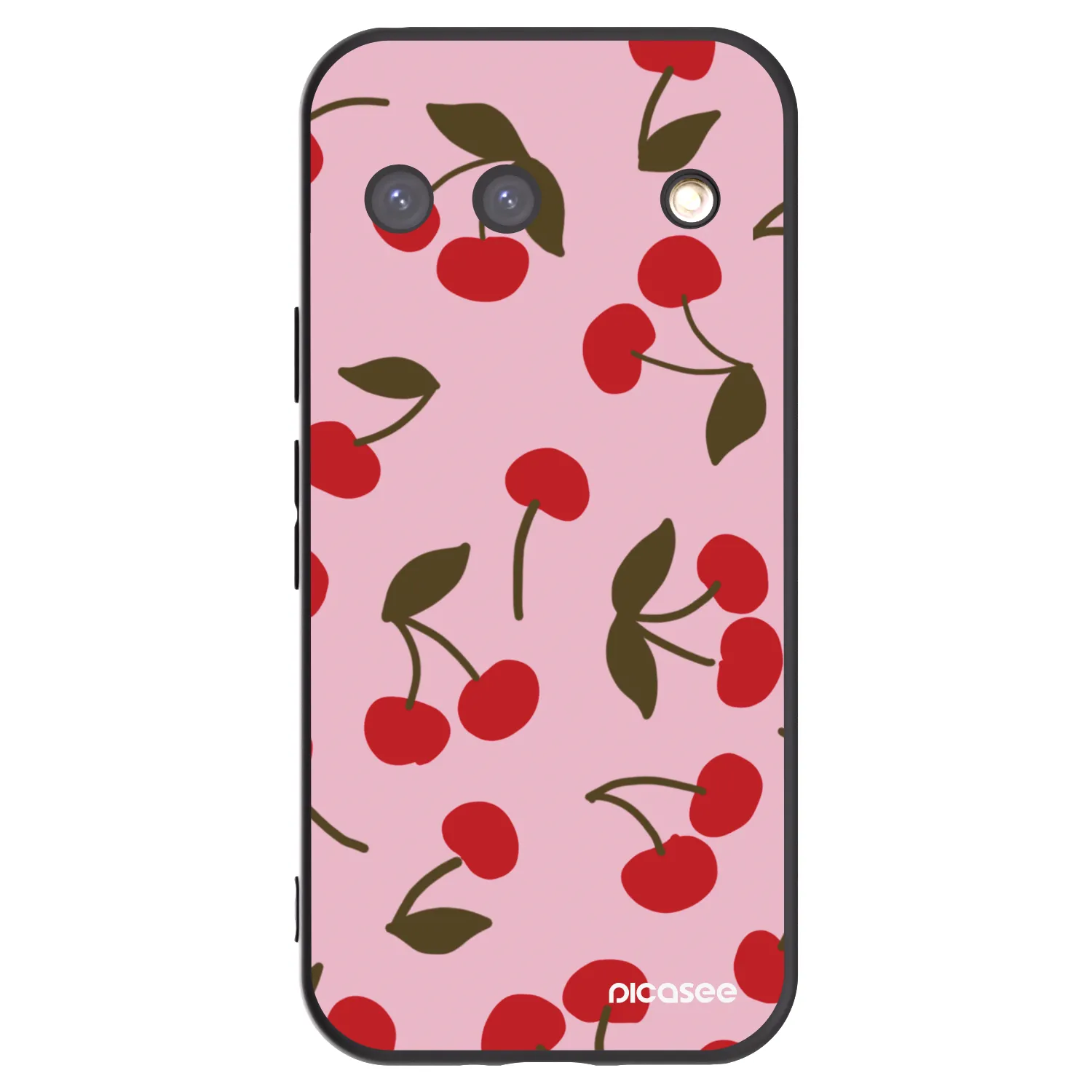 Picasee silikonový černý obal pro Google Pixel 9 - Cherry