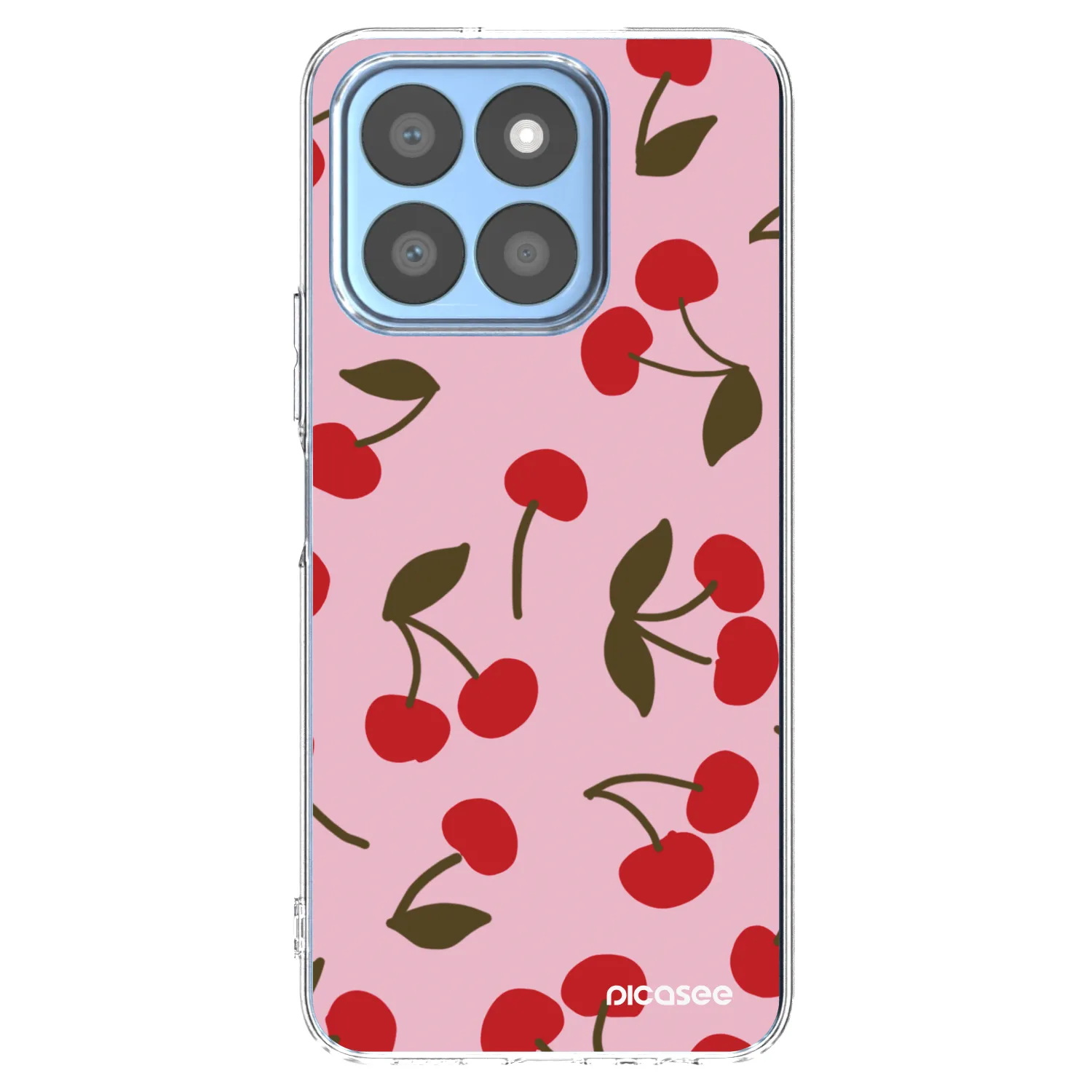 Picasee silikonový průhledný obal pro Honor X8c - Cherry
