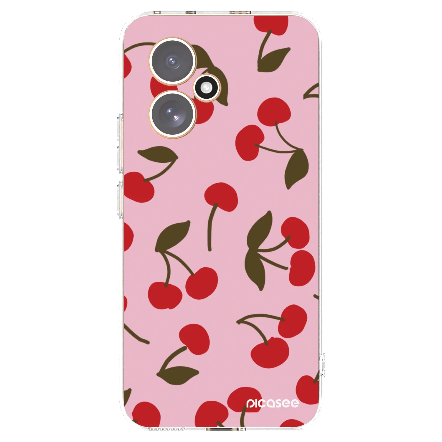 Picasee silikonový průhledný obal pro Honor 400 5G - Cherry