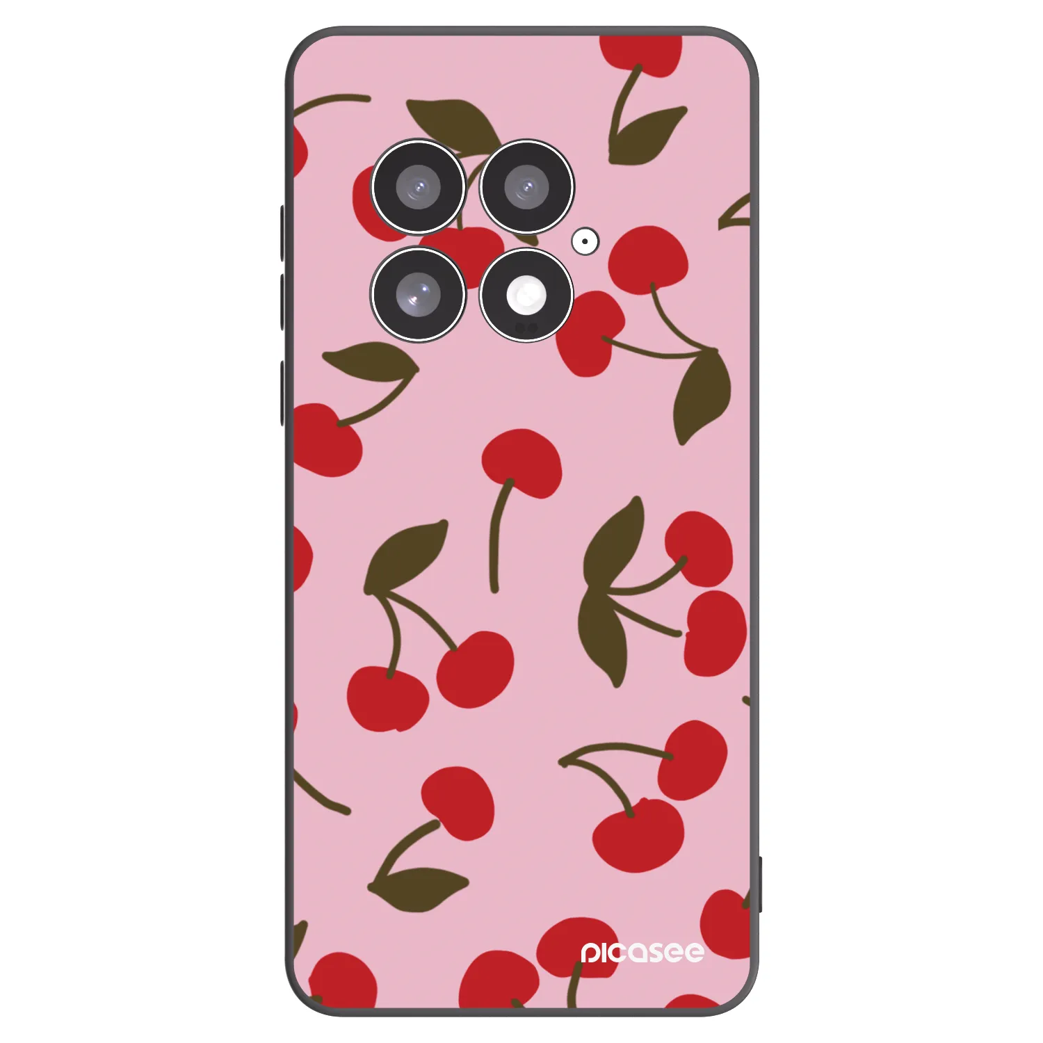 Picasee silikonový černý obal pro OnePlus 13 5G - Cherry
