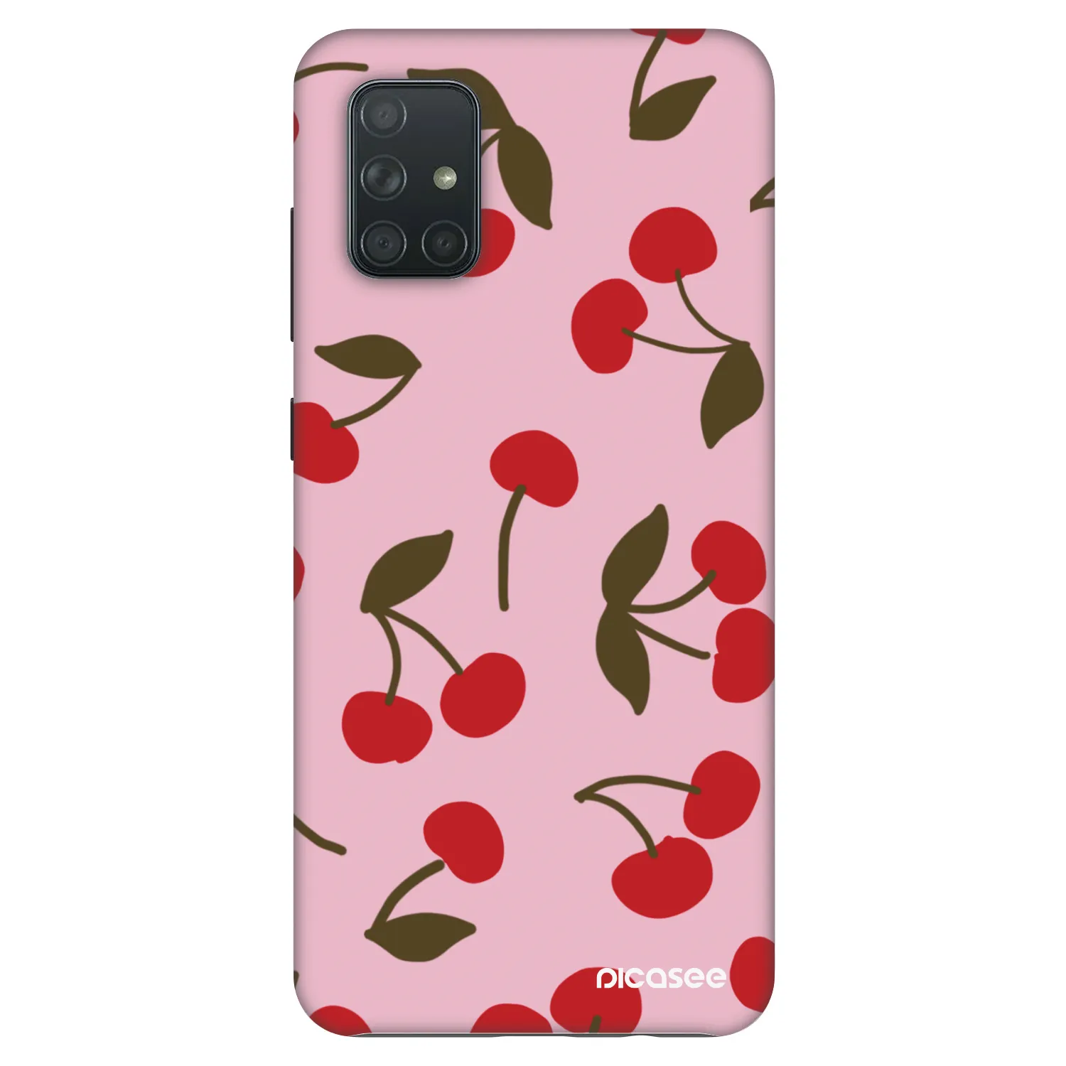Picasee Fashion Case pro Samsung Galaxy A71 A715F - Cherry