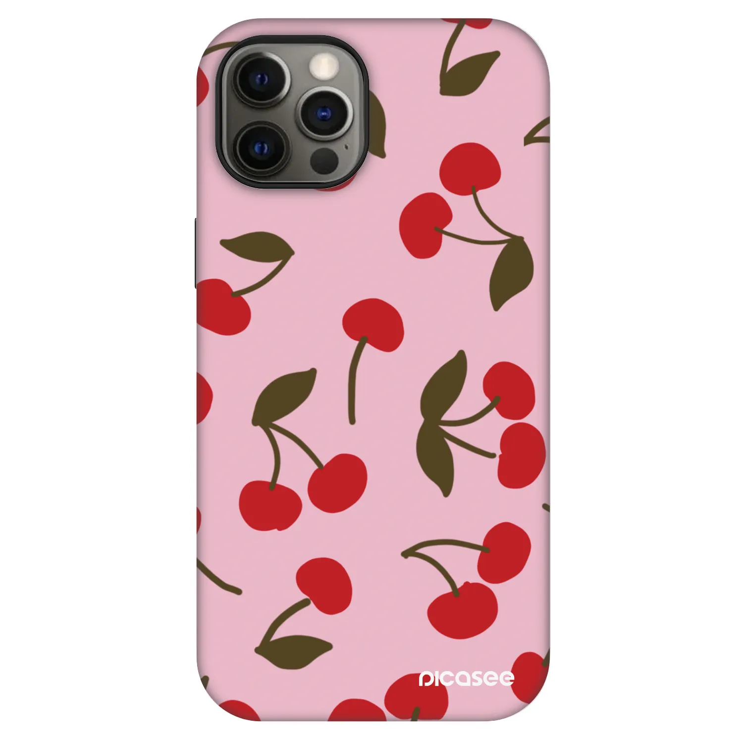 Picasee Fashion Case MagSafe Apple iPhone 12 - Cherry