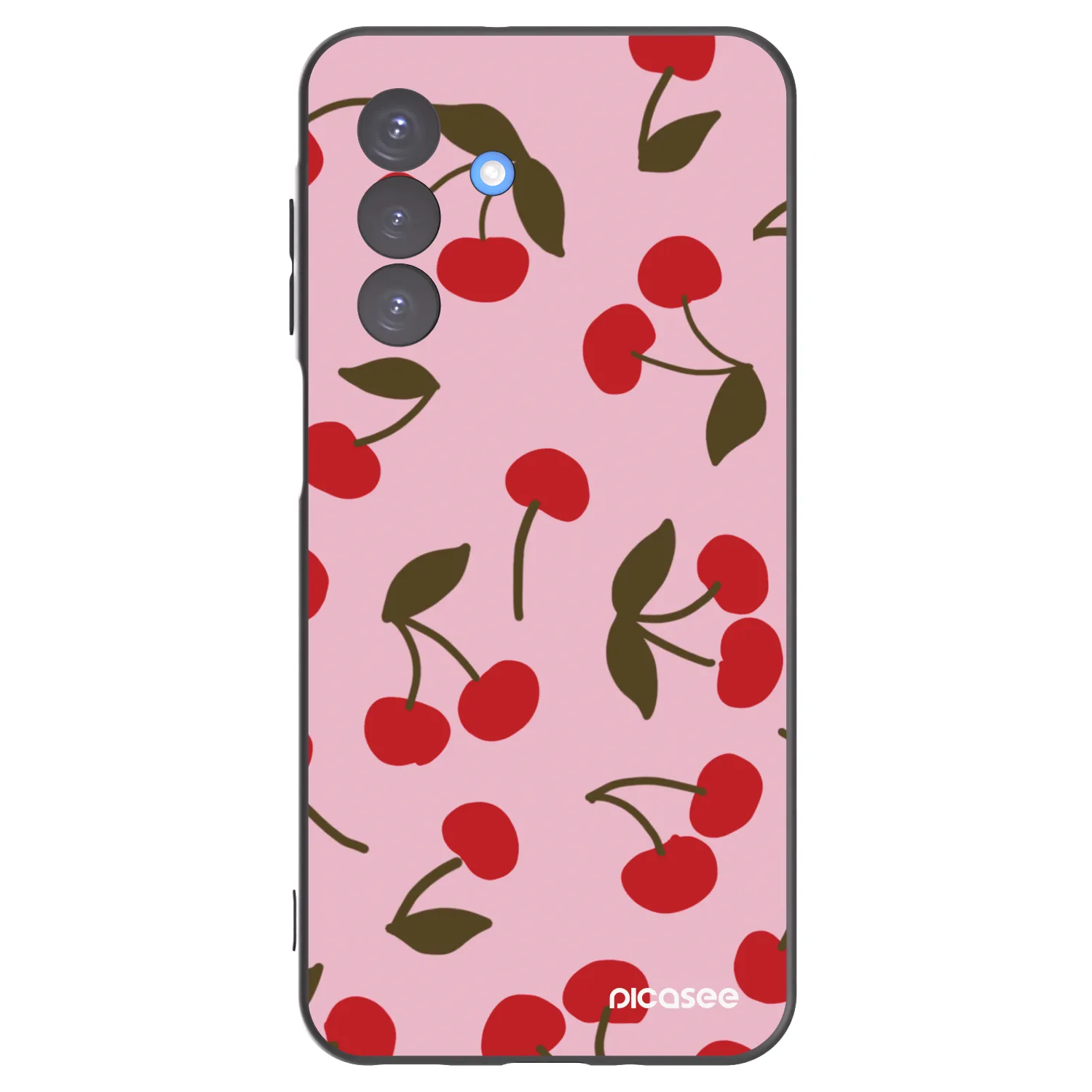 Picasee silikonový černý obal pro Samsung Galaxy A17 5G - Cherry