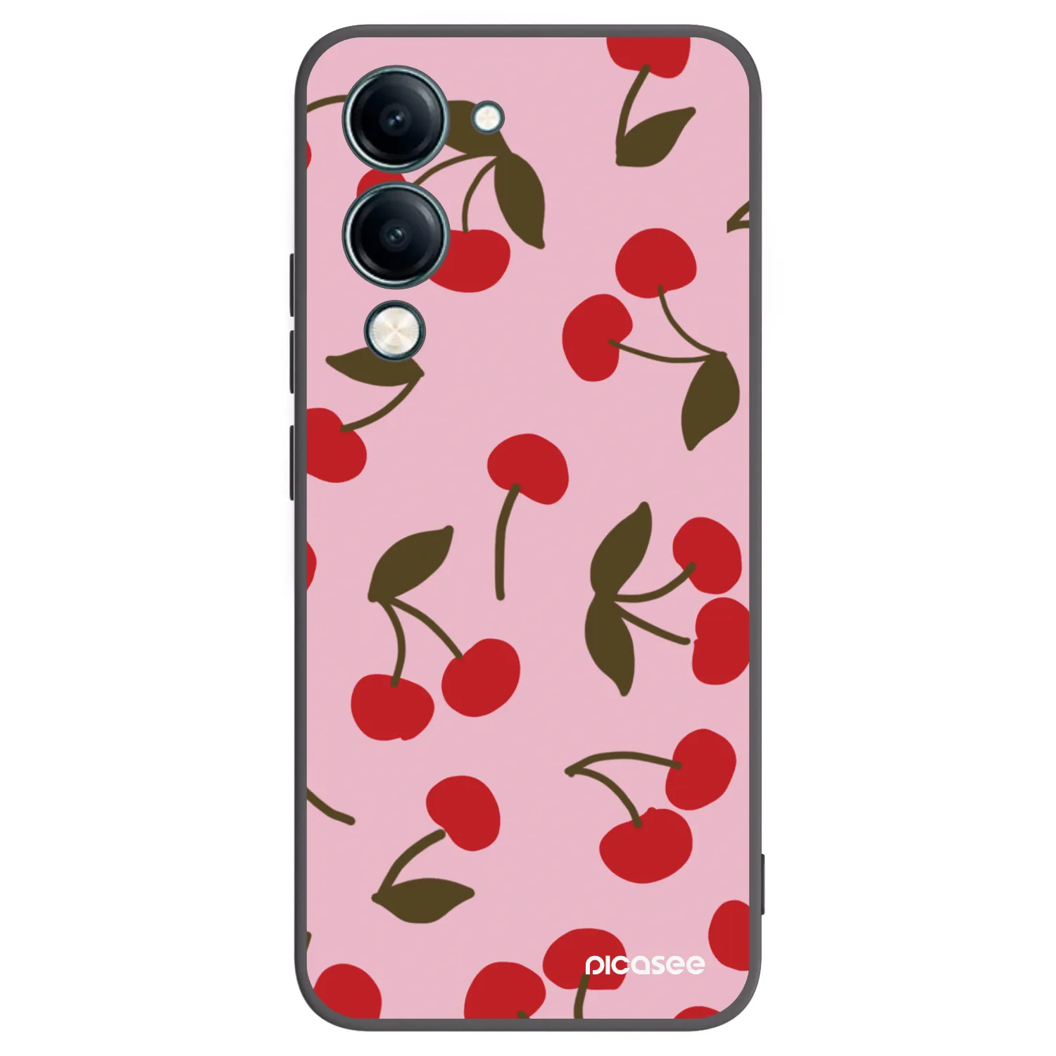 Picasee silikonový černý obal pro Vivo Y29s 5G - Cherry