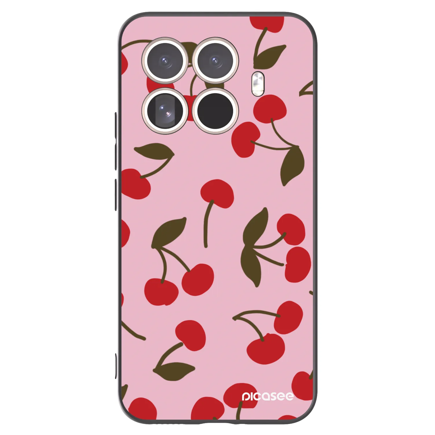 Picasee silikonový černý obal pro Xiaomi 15T Pro - Cherry