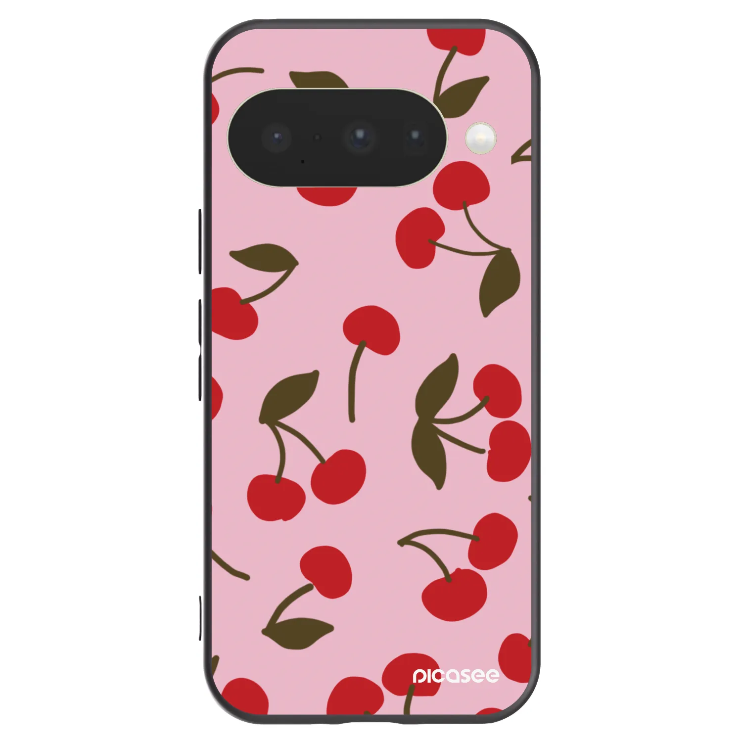 Picasee silikonový černý obal pro Google Pixel 10 - Cherry