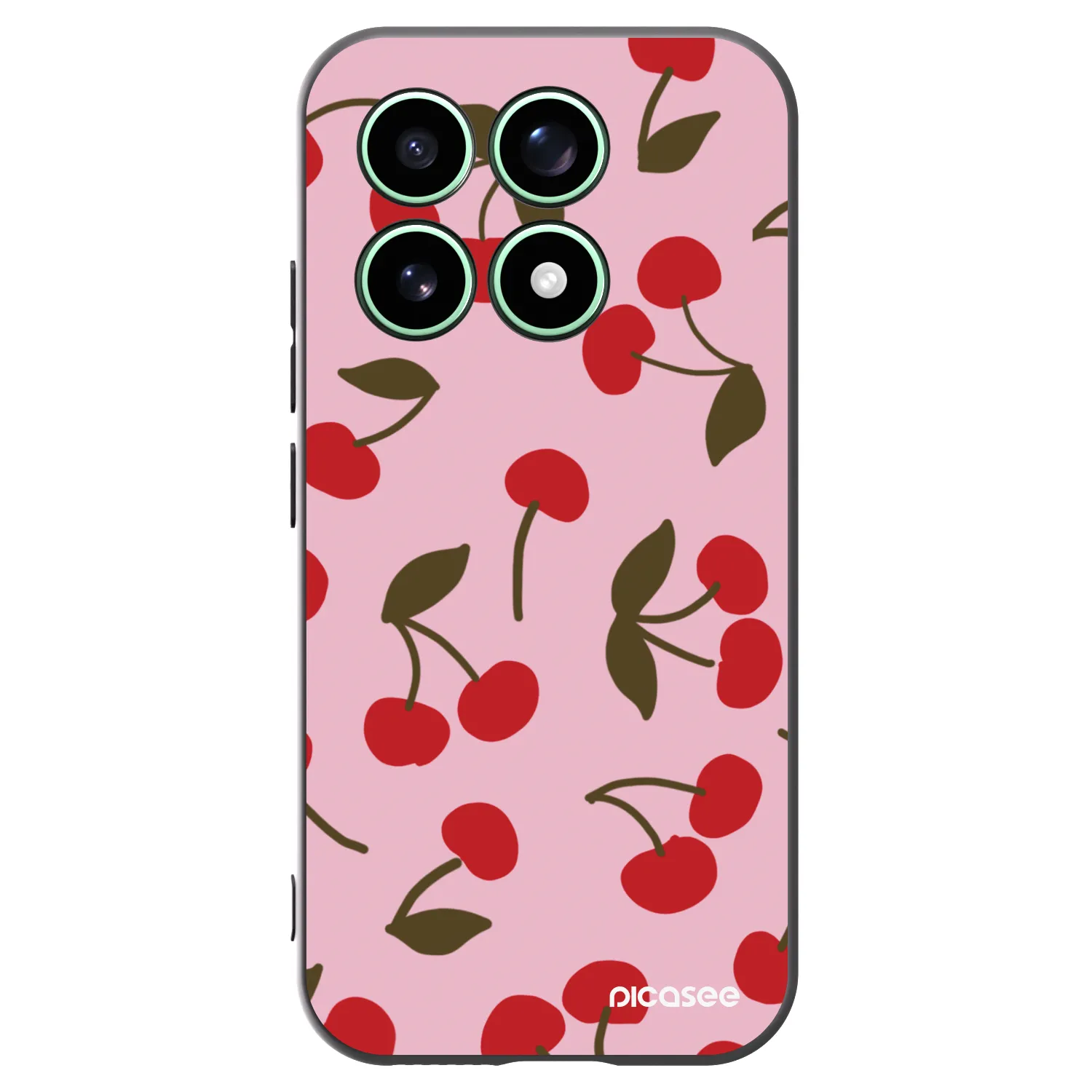 Picasee silikonový černý obal pro Xiaomi 17 - Cherry