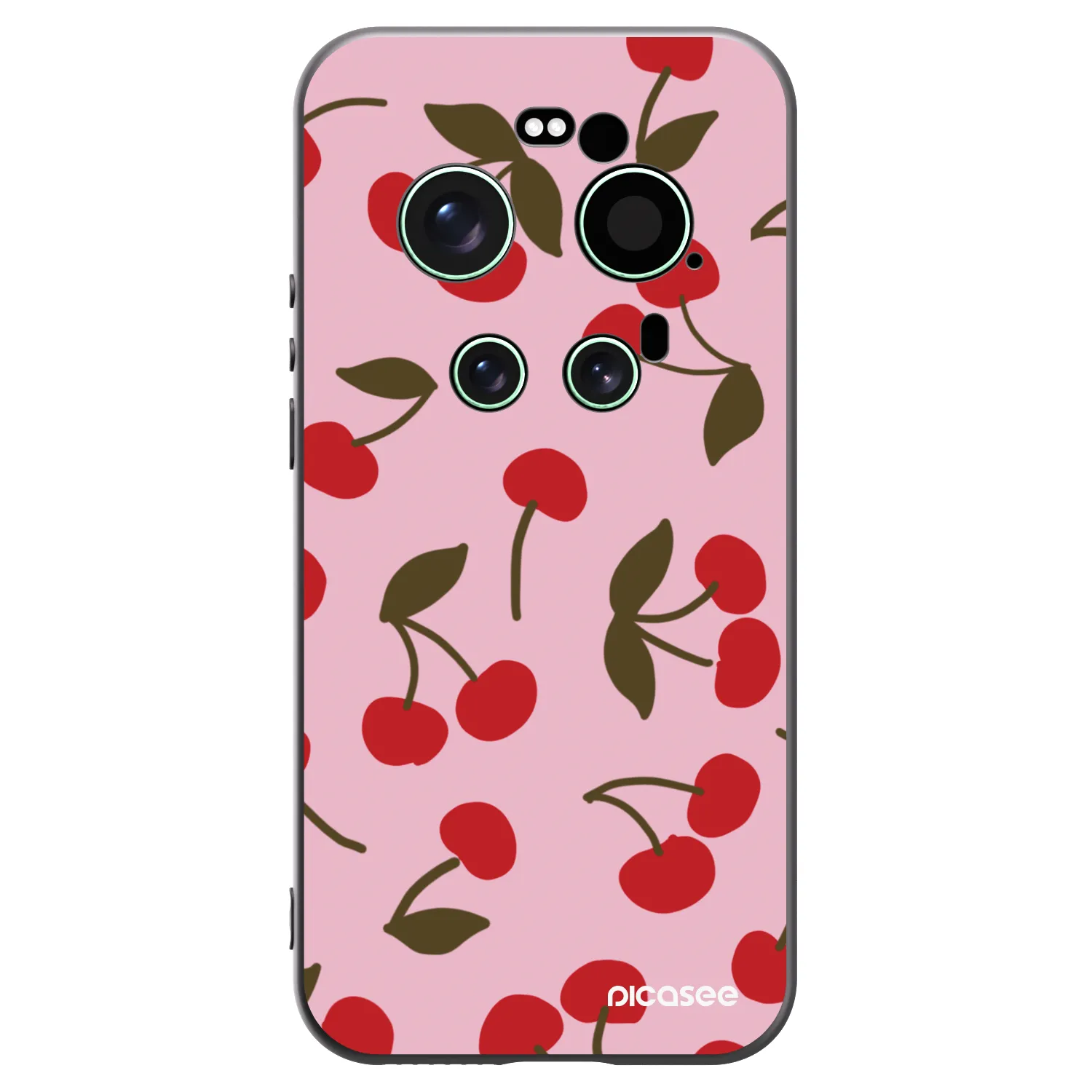 Picasee silikonový černý obal pro Xiaomi 17 Ultra - Cherry