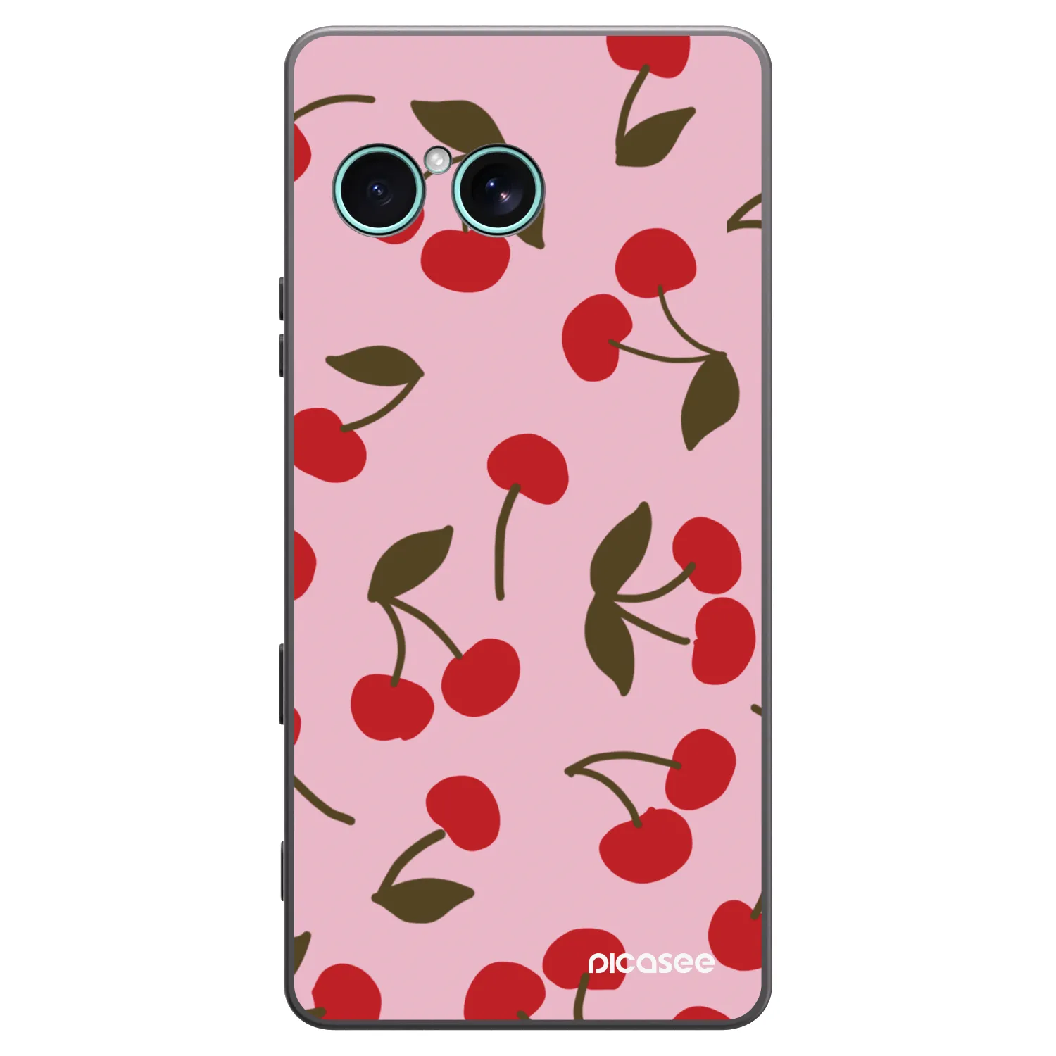 Picasee silikonový černý obal pro Sony Xperia 10 VII - Cherry