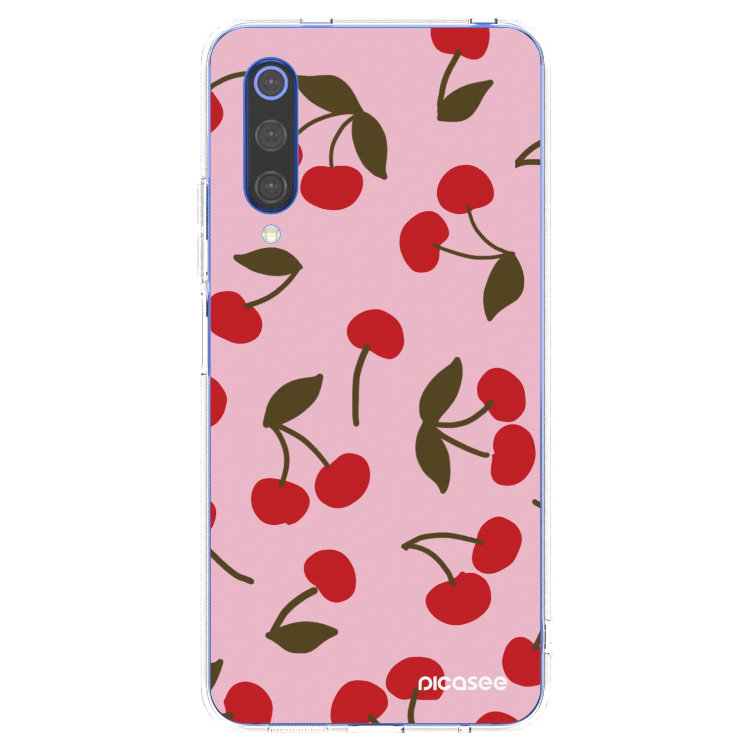 Picasee silikonový průhledný obal pro Xiaomi Mi 9 SE - Cherry