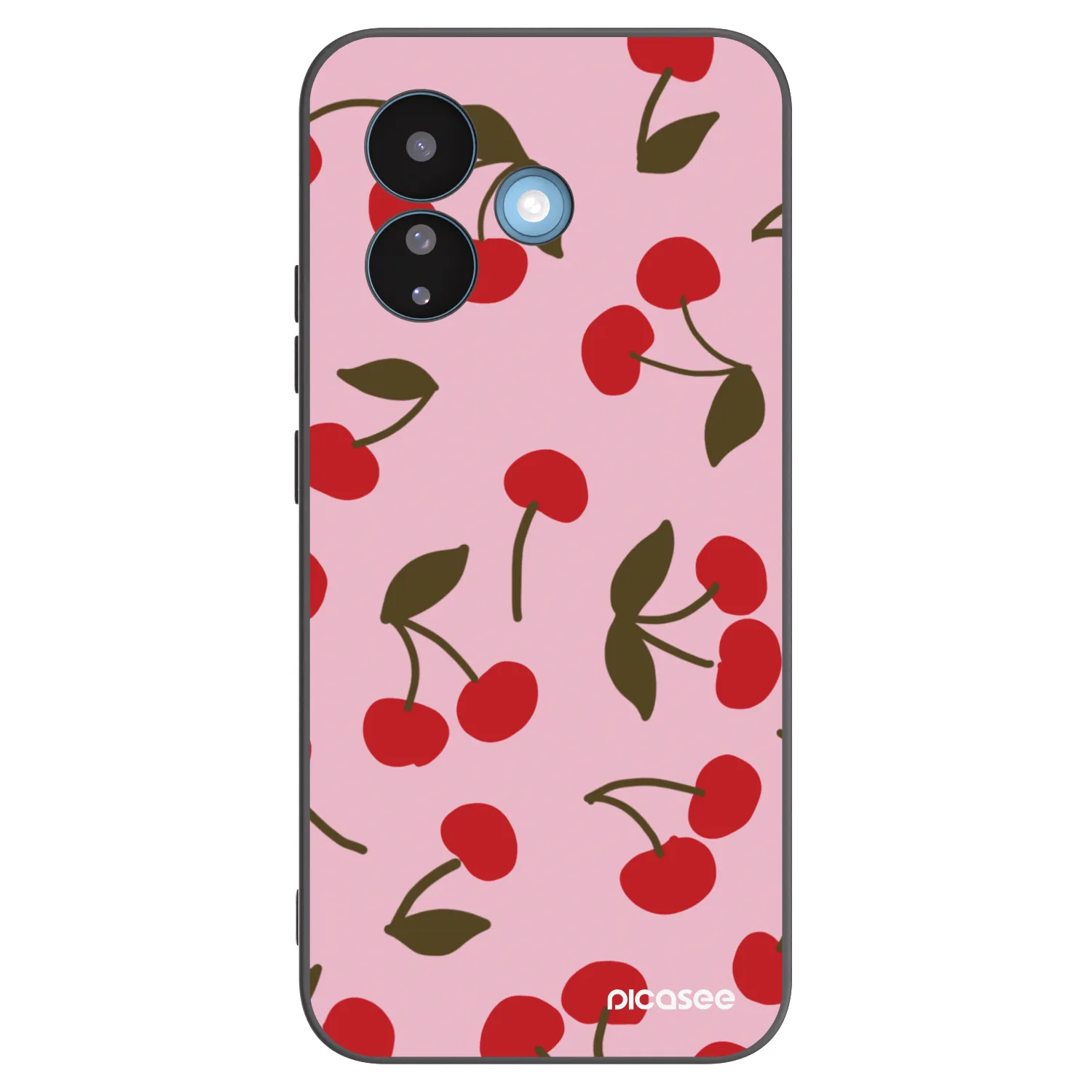 Picasee silikonový černý obal pro Xiaomi Redmi Note 17 Pro 5G - Cherry