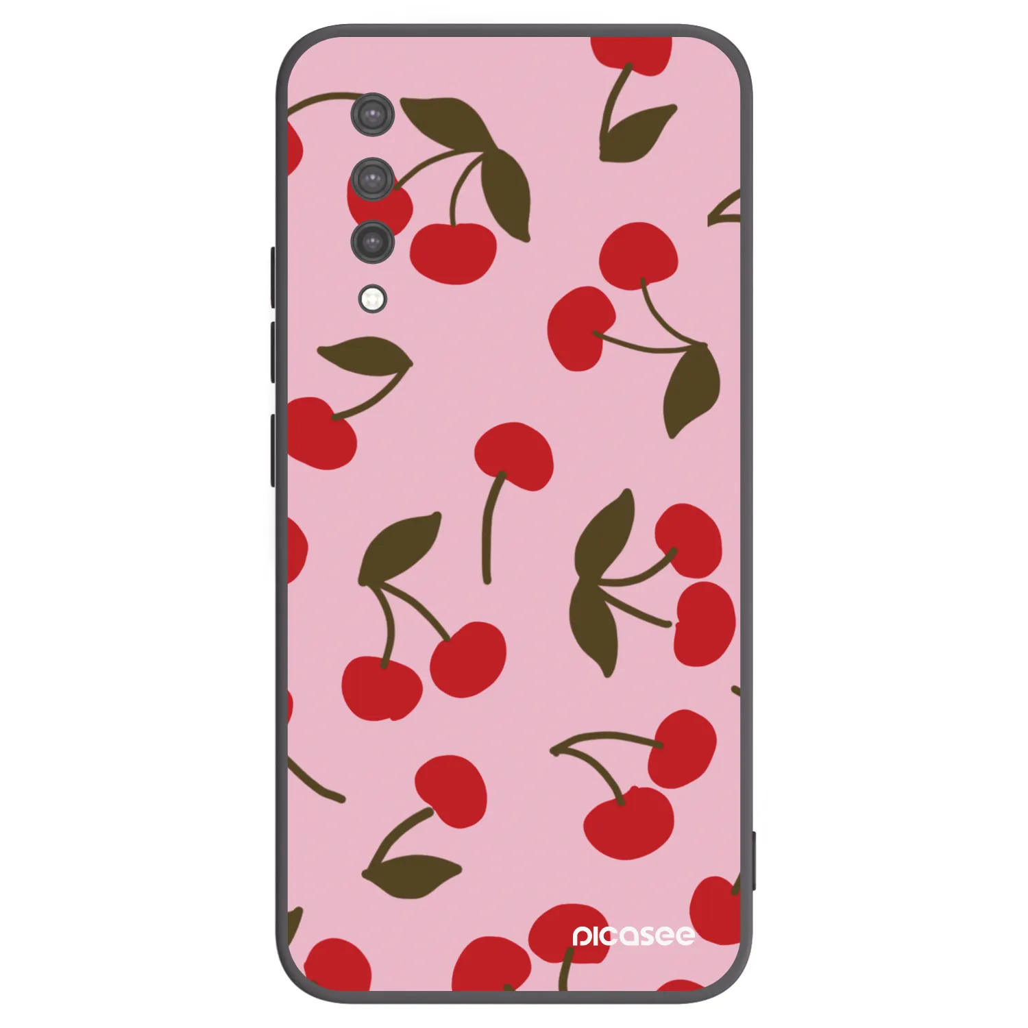 Picasee silikonový černý obal pro Xiaomi Mi 9 Lite - Cherry
