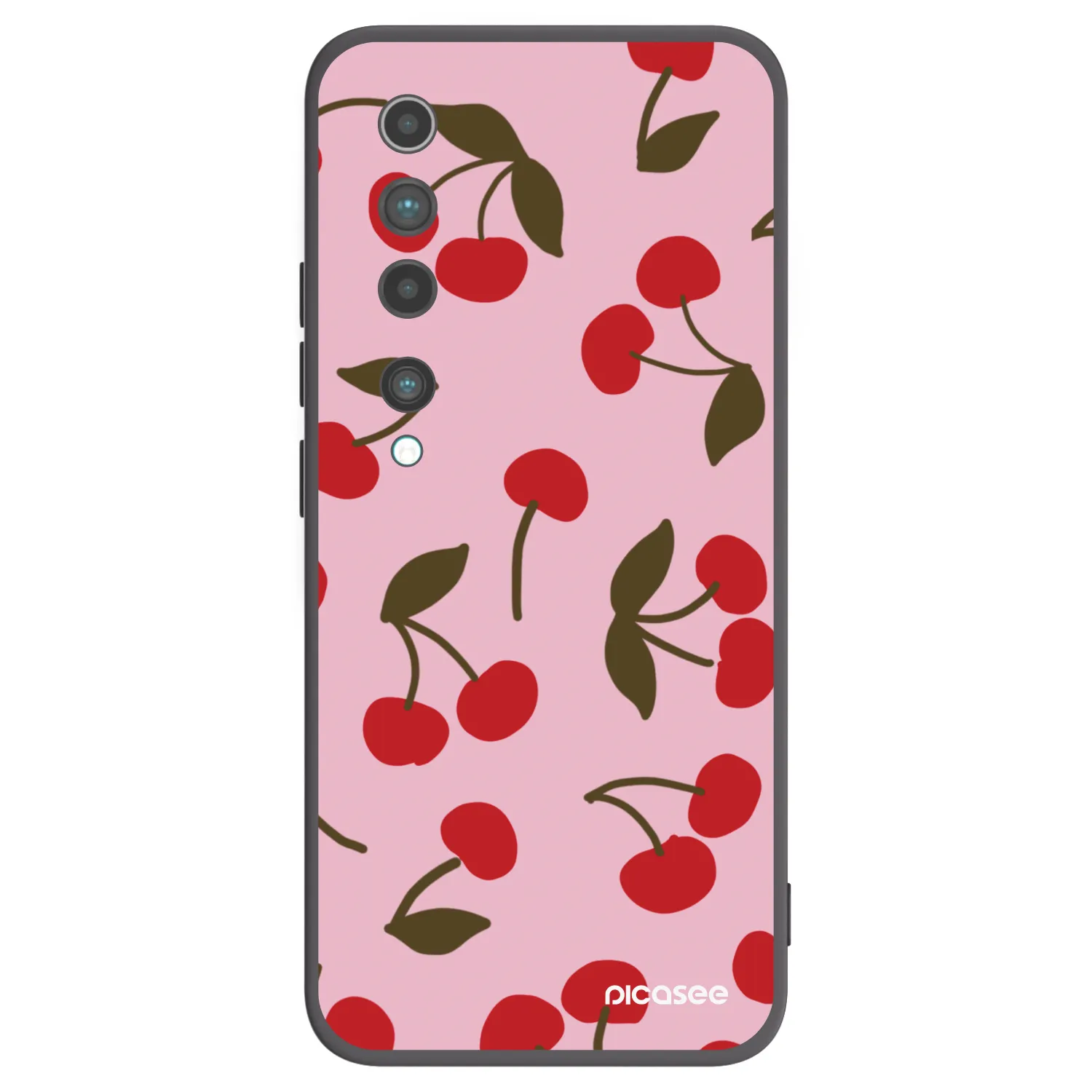 Picasee silikonový černý obal pro Xiaomi Mi 10 - Cherry