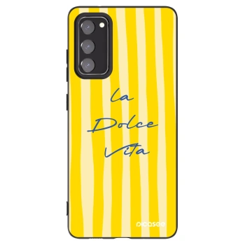 Picasee silikonový černý obal pro Samsung Galaxy S20 FE - Ladolcevita