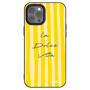 Picasee silikonový černý obal pro Apple iPhone 12 Pro Max - Ladolcevita
