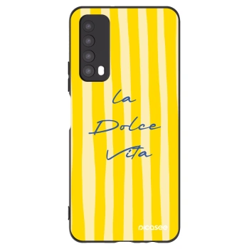 Picasee silikonový černý obal pro Huawei P Smart 2021 - Ladolcevita