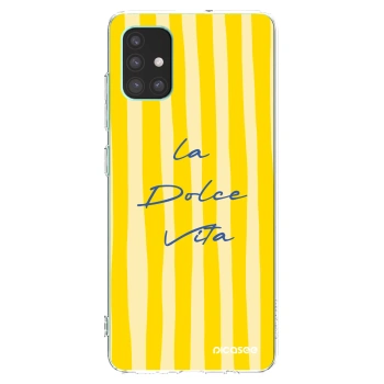 Picasee silikonový průhledný obal pro Samsung Galaxy M51 M515F - Ladolcevita
