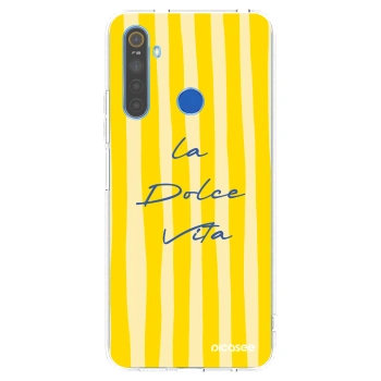 Picasee silikonový průhledný obal pro Realme 5 - Ladolcevita