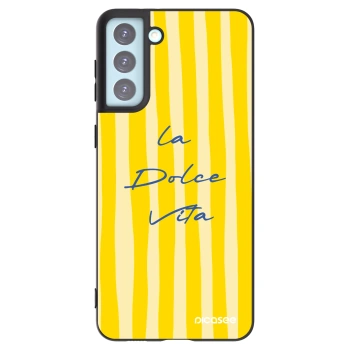 Picasee silikonový černý obal pro Samsung Galaxy S21+ 5G G996F - Ladolcevita