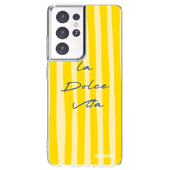 Picasee silikonový průhledný obal pro Samsung Galaxy S21 Ultra 5G G998B - Ladolcevita