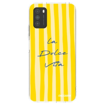 Picasee silikonový průhledný obal pro Xiaomi Poco M3 - Ladolcevita